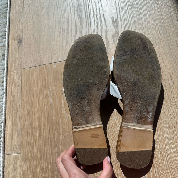 Hermes Oran Sandals White - Picture 6 of 6